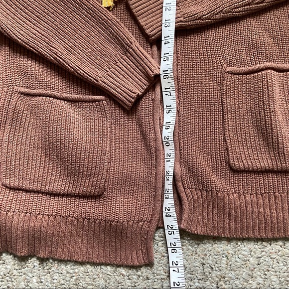 Shaker Knit Open Front Cardigan - Picture 4 of 7